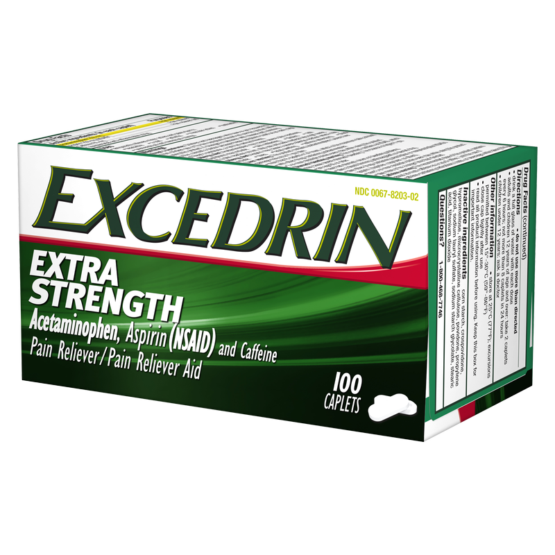 Excedrin Extra Strength Caplets 100ct