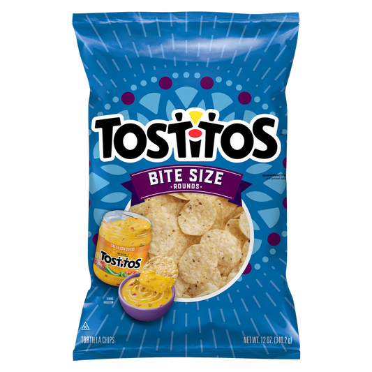Tostitos Bite Size Rounds Corn Tortilla Chips 12oz