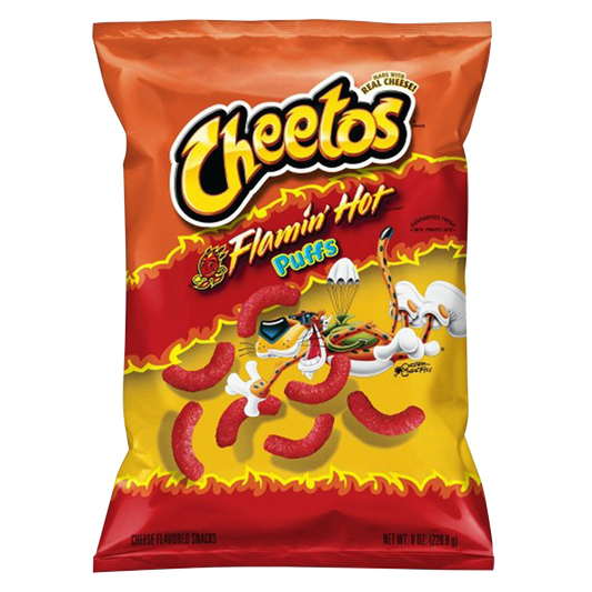 Cheetos Flamin' Hot Puffs 8oz