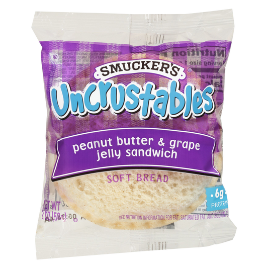 Smucker's Frozen Uncrustables PB & Grape Jelly on Wheat 1ct 2.6oz
