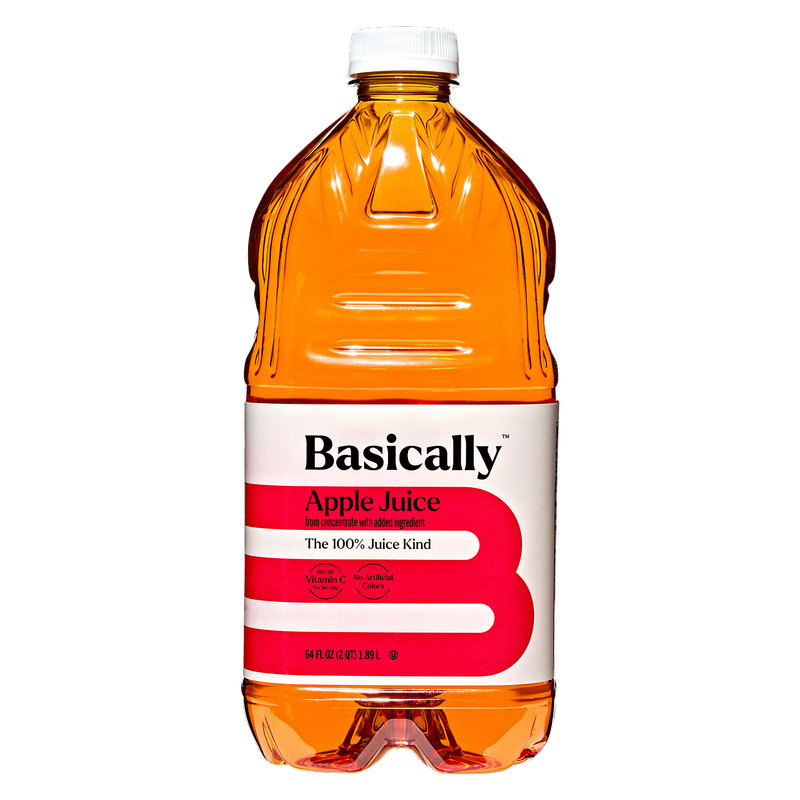 Basically 100% Apple Juice 64 oz.