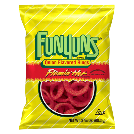 Funyuns Flamin' Hot Onion Flavored Rings 2.1oz