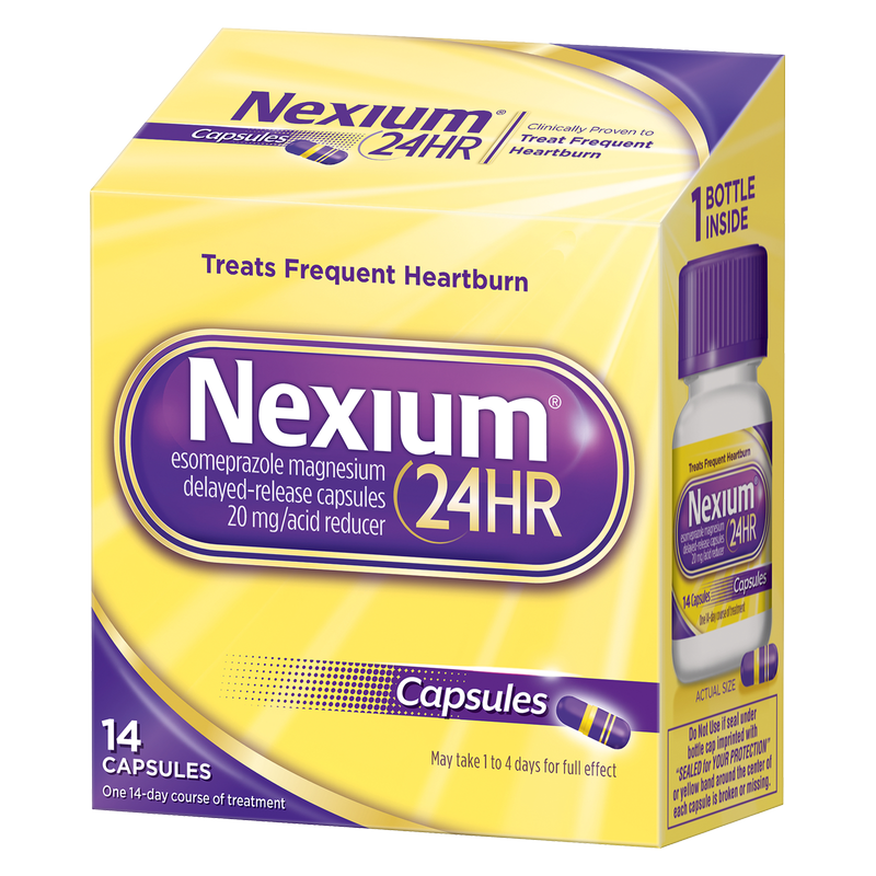Nexium 24HR Heartburn Relief Capsules 14ct