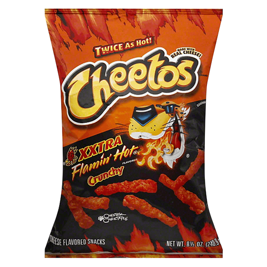 Cheetos Crunchy Xxtra Flamin' Hot 8.5oz
