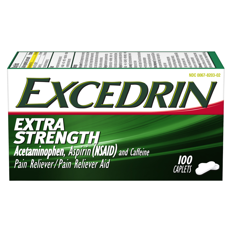 Excedrin Extra Strength Caplets 100ct