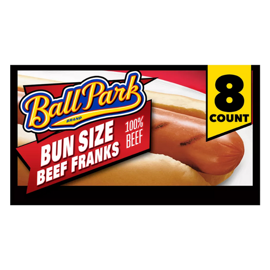 Ball Park All Uncured Beef Hot Dogs - 8ct /15oz