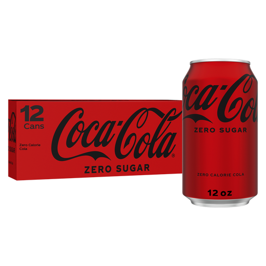 Coca-Cola Zero Sugar 12pk 12oz Can