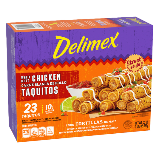 Delimex Chicken Taquitos 23ct 23oz