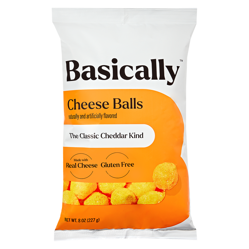 Basically Classic Cheddar Cheese Balls 8 oz