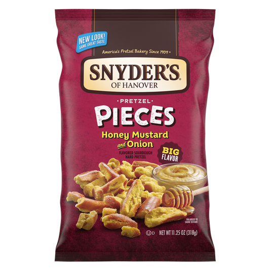 Snyder's Honey Mustard & Onion Pretzel Pieces 11.25oz