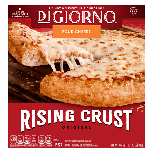 DiGiorno Frozen Original Rising Crust Four Cheese Pizza 12in 28.2oz